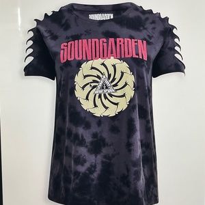 SLASH TOP - COTTON SOUNDGARDEN TIE DYE GREY SZ 3X - NWT
